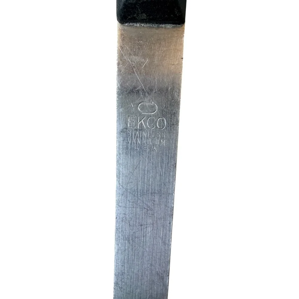 Vintage Ekco Flint USA Stainless Vanadium Turner Spatula 13.75 Kitchen Utensil